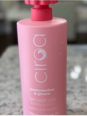 Ciroa Pink Watermelon & Guava Shower Gel Bottle